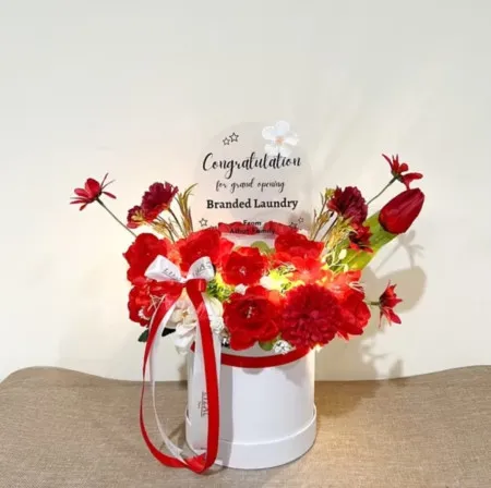 Bloom Box Akrilik Ucapan Grand Opening Mahakam Ulu