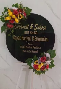 Papan Akrilik Ucapan Ulang Tahun Mahakam Ulu